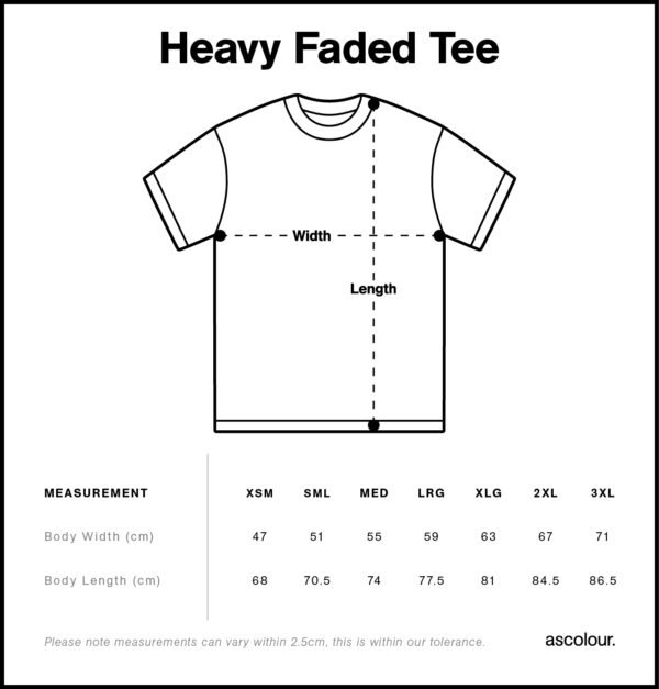 Gym DC Heavy Faded Tee - Image 3